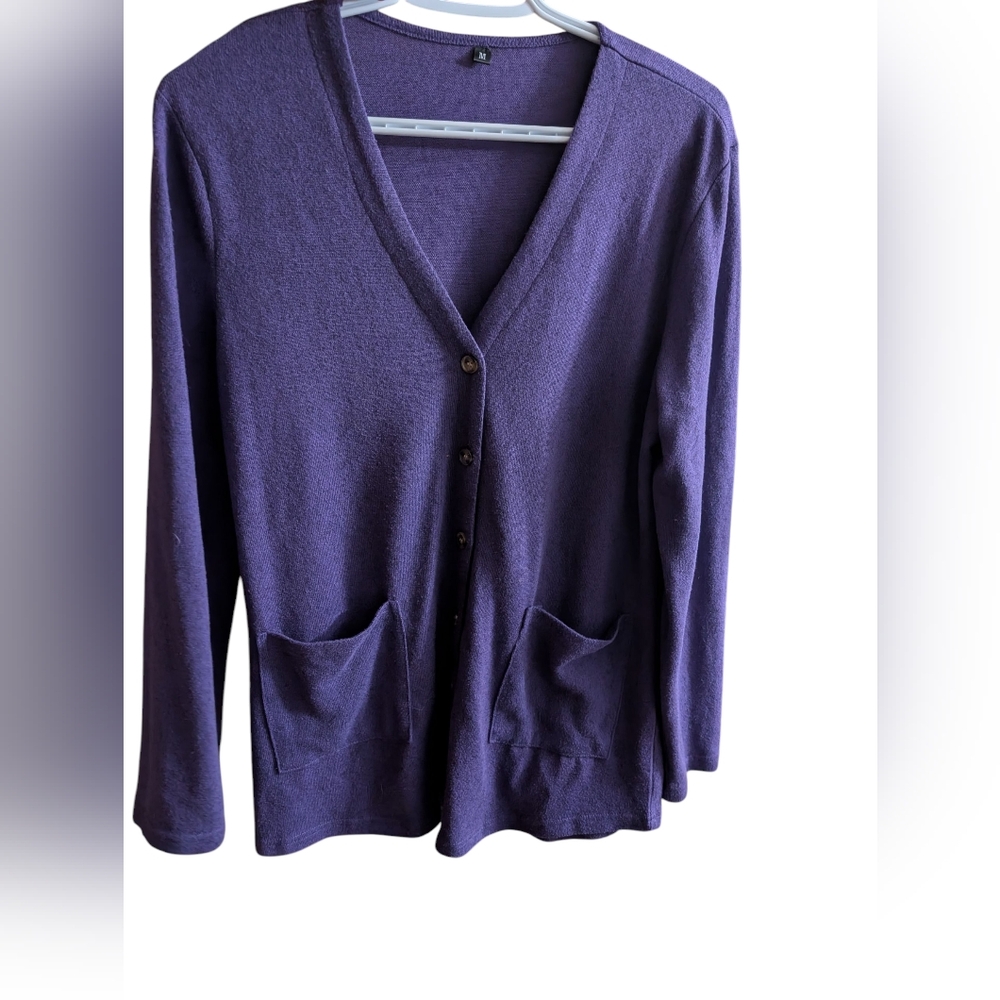 2/22$ Women's Purple Cardigan Sweater 2/22 $ on selected item